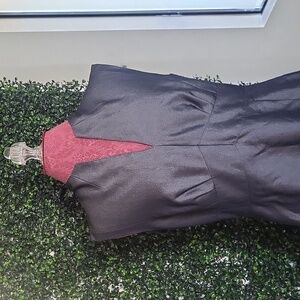 ANTONIO MELANI Black Midi Dress